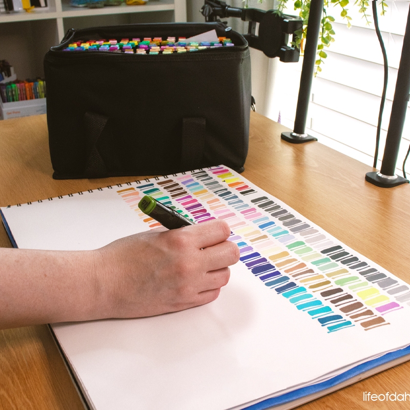 I Swatched Over 160 Alcohol Markers That I Purchase from Kmart Australia